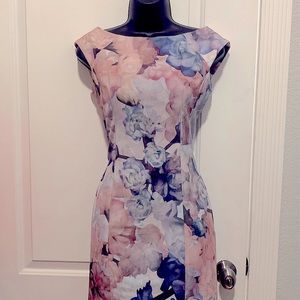 H & M Floral sheath dress